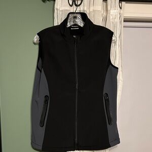 Modern Women's Black and Gray Vest size L